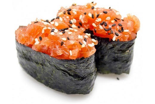 112 sushi tartare de saumon
